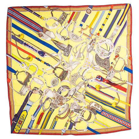 hermes graffiti scarf